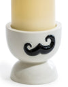 Ceramic Moustache Candle Holder (to be bought in qtys of 4)