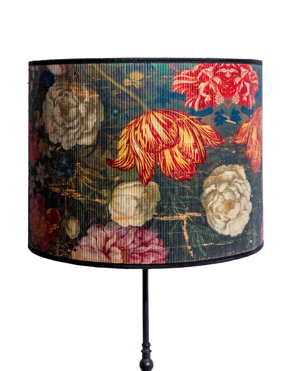 Floral Boho Bamboo Shade 55cm