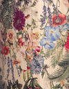 Multi Floral Bamboo Shade 55cm