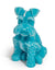 Light Blue Minature Schnauzer Candle