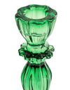 Dark Green Classic Glass Candle Holder (to be bought in qtys of 6)