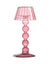 Red/Pink Multi Ball Lamp-Style Glass Tealight Holder