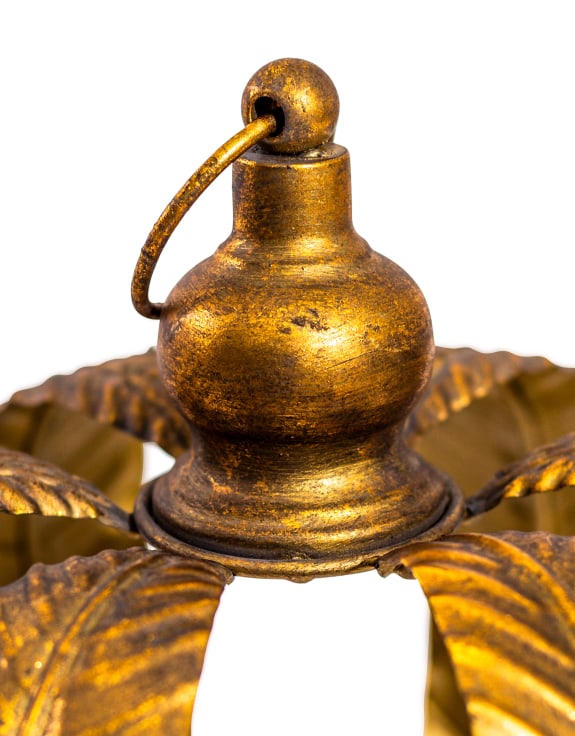 Gold Metal Crown Table Lamp (to be bought in qtys of 2)