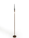 Antique Copper Medium Floor Standing Candle Holder