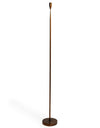 Antique Copper Large Floor Standing Candle Holder