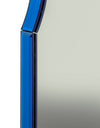 Portrait Blue "Venus" Glass-Framed Wall Mirror