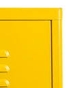 Tall Steel Metal Locker in Mustard Yellow