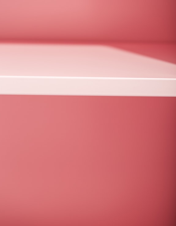 Medium Steel Metal Locker in Baby Pink