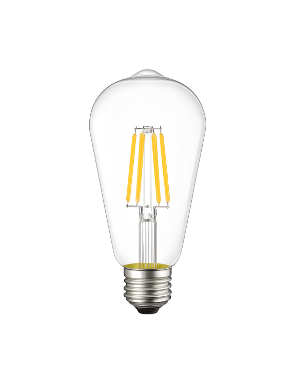 Retro Style LED ST64 6w Bulb (E27 large Edison screw)
