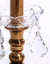 Ornate Brass Rechargeable Table Lamp
