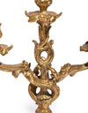 Antique Gold Ornate Candelabra