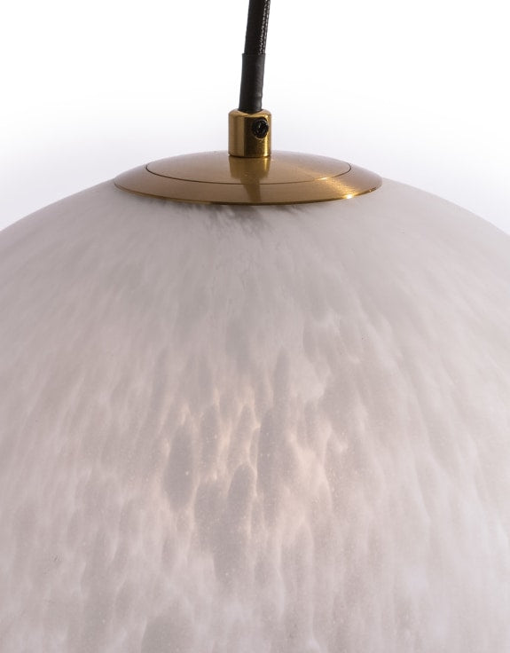 Large "Moon" Style Ceiling Pendant