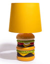 Classic Burger Table Lamp w/ Mustard Shade (to be bought in qtys of 2)
