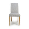 Finley Linen Effect Grey Weave Dining Chair