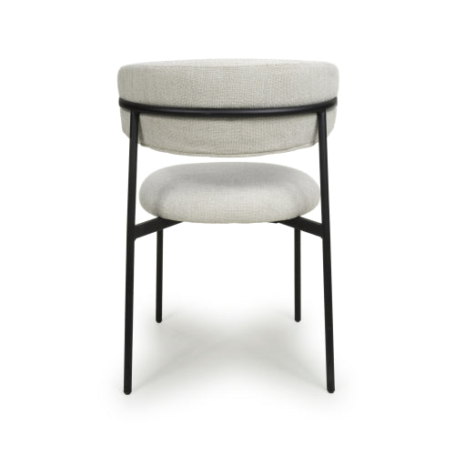 Marisa Linen Effect Natural Dining Chair
