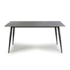 Monaco 1.6m Grey Dining Table