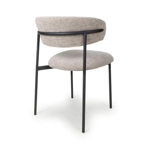 Marisa Tweed Oatmeal Dining Chair