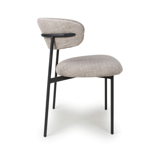 Marisa Tweed Oatmeal Dining Chair