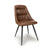 Corinth Leather Effect Tan Dining Chair