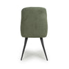 Corinth Linen Effect Green Dining Chair