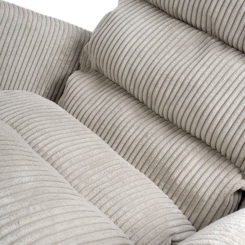 Cassidy Corduroy Mink Swivel Chair