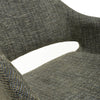Aztec Tweed Green Swivel Dining Chair