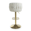 Bellaire Textured Effect Cream Bar Stool
