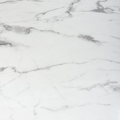 Astoria Round White/Chrome Dining Table