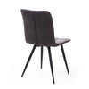 Rodeo Suede Effect Light Grey Dining Chair