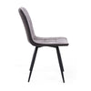 Rodeo Suede Effect Light Grey Dining Chair