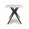 Timor 1.2m White Dining Table