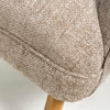 Mallory Flax Effect Natural Armchair