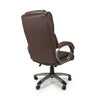 Regent Executive Leather Faced Brown Office Chair