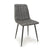 Lisbon Microfibre Grey Dining Chair