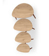 VH Nora nesting coffee table set - Oak - view 5