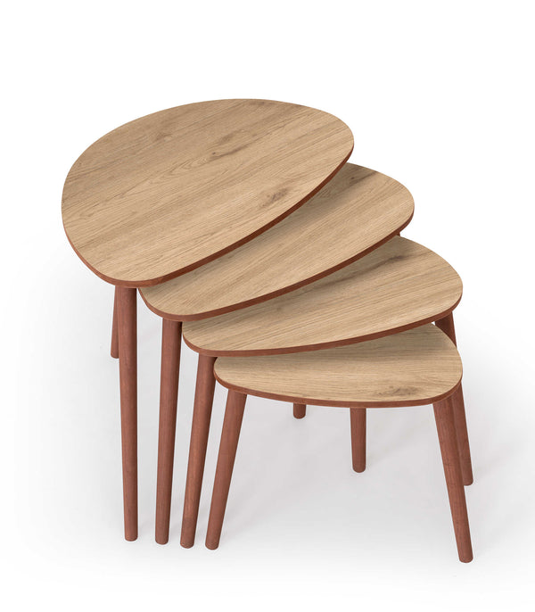 VH Nora nesting coffee table set - Oak - view 3