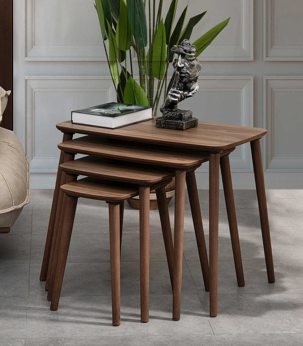 VH Luci nesting coffee table set - Walnut - view 2