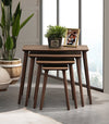 VH Vega nesting coffee table set - Walnut - view 3