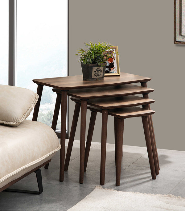 VH Vega nesting coffee table set - Walnut - view 4