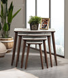 VH Vega nesting coffee table set - White Marble Pattern - view 3