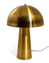 Brushed Brass Mushroom Table Lamp