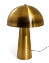 Brushed Brass Mushroom Table Lamp