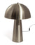 Brushed Steel Mushroom Table Lamp