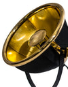 Black and Brass Large Tripod Table Lamp