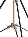Black and Nickel Large Tripod Table Lamp