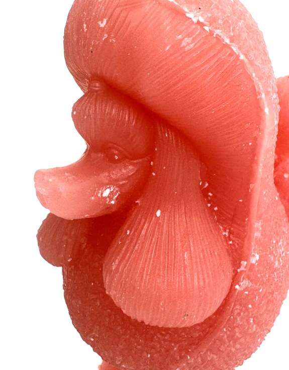 Pink Poodle Candle