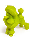 Lime Green Poodle Candle