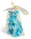 Light Blue Minature Schnauzer Candle