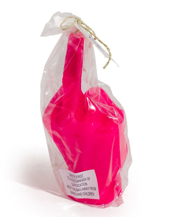 Hot Pink Middle Finger Candle