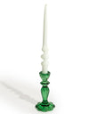 Dark Green Classic Glass Candle Holder (to be bought in qtys of 6)